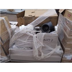 Pallet: Miscellaneous P.V.C. Fittings