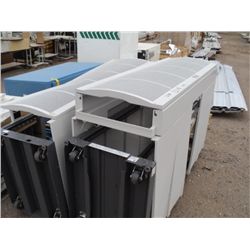 Pallet: Metal Racks (2X THE MONEY)