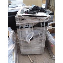 Metal Rack with Power Supplies