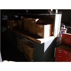 Butcher Block Workbench with Lights