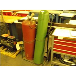 Welding Tanks with Dolly (3X THE MONEY)