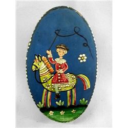 Western Germany Hand Painted Trinket Box