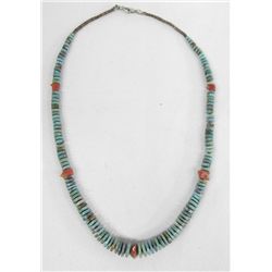 Navajo Turquoise Heishi Necklace