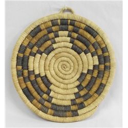 Vintage Hopi Second Mesa Coil Plaque