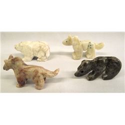 Carved Stone Zuni Fetishes