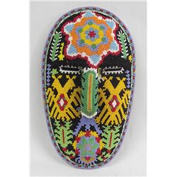 Mexican Huichol Beaded Mask