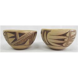 Vintage Hopi Painted Bowls - C. Maho