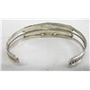 Image 4 : Navajo Sterling Turquoise Bracelet - Running Bear