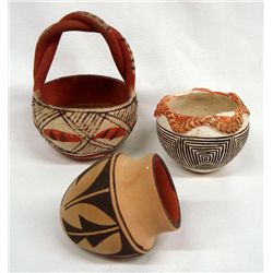 Vintage Pueblo Pottery Vases
