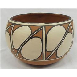 Santo Domingo Pueblo Bowl  - Anna M.T. Lovato