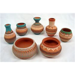 Navajo Pueblo Pottery Jars and Bowls - Smith