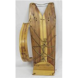 Navajo Wooden Cradleboard.