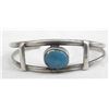 Image 2 : Navajo Old Pawn Sterling Silver Turquoise Bracelet