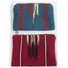 Image 1 : Two Chimayo Woven & Zippered Hand Purses