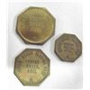 Image 1 : Three 1900 Indian Wells Trading Post Tokens
