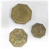 Image 2 : Three 1900 Indian Wells Trading Post Tokens