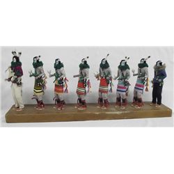 Navajo Yei Bi Chei Dancer Carved Sculptures