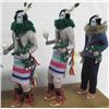 Image 3 : Navajo Yei Bi Chei Dancer Carved Sculptures