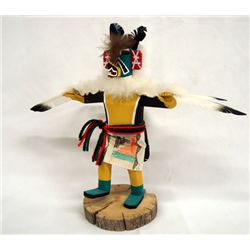 Navajo Carved Wood Eagle Kachina -- Nellie M.
