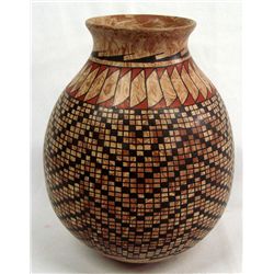 Mata Ortiz Eye Dazzler Jar - Luis Ortiz