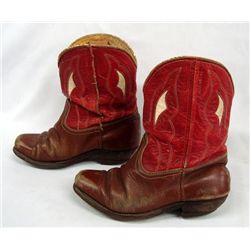 Pair Vintage Child's Gene Autry Cowboy Boots