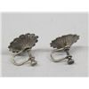 Image 2 : Old Pawn Navajo Sterling Turquoise Earrings