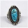 Image 1 : 1970s Navajo Sterling Turquoise Ring