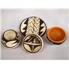 Image 2 : 4 Miniature Isleta and Acoma Pottery Bowls