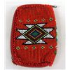 Image 2 : Beaded Cherokee Design Zippered Change Purse
