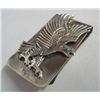 Image 2 : Navajo Sterling Turquoise Money Clip