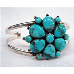 Sterling Silver Turquoise Bracelet