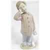 Image 1 : Lladro Statue NAO - Boy With Bear