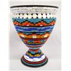Image 1 : Hand Beaded Vase - Kills Thunder