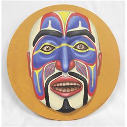 Original Northwest Coast Mask Painting - Stu Braks