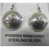 Image 2 : Sterling Silver Earrings - Mimbres Quail Design
