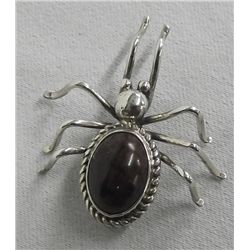 Sterling Silver Beetle Pin - LMY