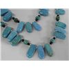 Image 2 : Santo Domingo 2 Strand Turquoise Necklace - Tecio