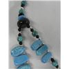 Image 3 : Santo Domingo 2 Strand Turquoise Necklace - Tecio