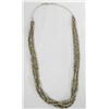 Image 1 : Santo Domingo Heishi Shell 4 Strand Necklace