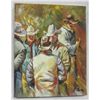 Image 1 : Original Painting Cowboys - C Jane