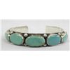 Image 1 : Navajo Sterling Royston Turquoise Bracelet - Castillo