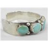Image 3 : Navajo Sterling Royston Turquoise Bracelet - Castillo