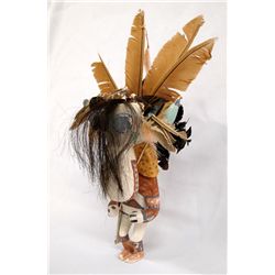 Hopi White Ogre Kachina - Clark Tenakhongva
