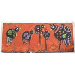 Original Painting "Happy Trails Going Home" -- Judy Savarese