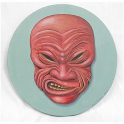 Original Acrylic Iroquois Clown Mask - Stu Braks