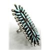Image 1 : Zuni Petit Point Turquoise Ring