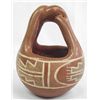 Image 1 : Vintage Santa Clara Twisted Handle Pottery Basket