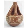 Image 2 : Vintage Santa Clara Twisted Handle Pottery Basket