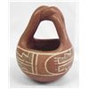 Image 3 : Vintage Santa Clara Twisted Handle Pottery Basket