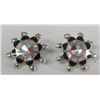 Image 1 : Zuni Channel Inlay Sunface Earrings - P Lonjose